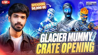50K UC CRATE OPENING BGMI LIVE - !insta !member