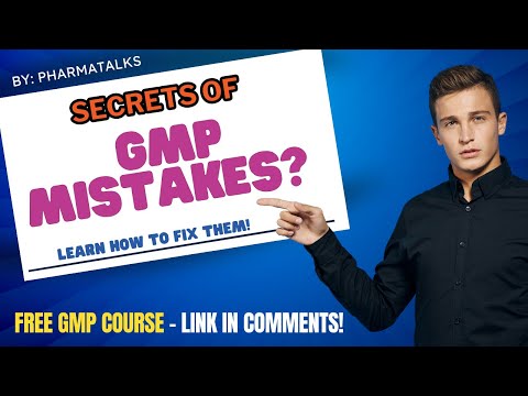 💊 GMP Mistakes: What They Are! 🔍 with a GMP Free Course Gift