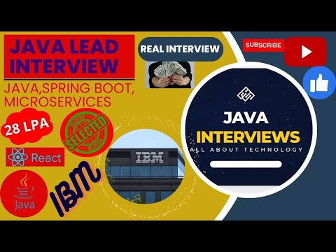 IBM interview Questions | 28 LPA Selected | Round 2 | Java  Interview Questions | Microservices