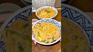 【Tempura Crumbs & Egg Rice Bowl】