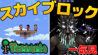 【Terraria】一気見 2D空島で2人の力とサバイバル Part1~31【ゆっくり実況】