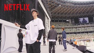 メンバーが見た新国立競技場ステージからの絶景 | Snow Man 1st Stadium Live Snow World | Netflix Japan