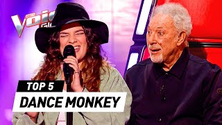 Incredible DANCE MONKEY covers on The Voice
