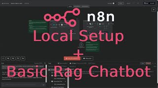 n8n Local Setup Using Docker + Basic RAG Chatbot | Run on Windows MascOS or Linux