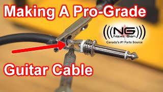 Making A Professional Guitar Cable