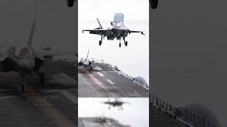 F-35 Vertical Cool Landing on USS America (LHA 6)