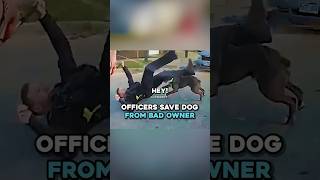 Officers SAVE Dog From Bad Owner 😨