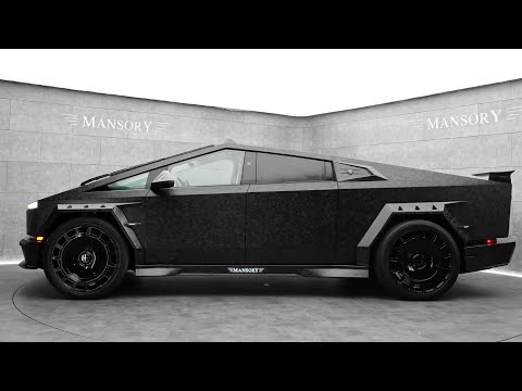 2025 New Tesla Cybertruck Elongation EVO | Full Carbon Beast By MANSORY