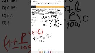 Sat Math hack #shorts #dsat #math #sat #digitalsat #mathprep
