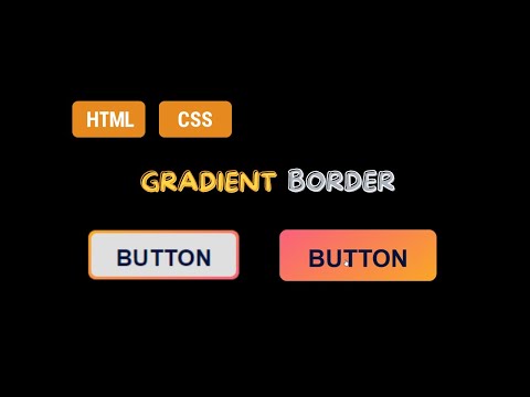 How to create a GRADIENT BORDER