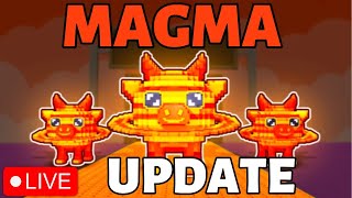 PLAYING STEAL A BRAINROT! MAGMA MUTATION UPDATE IS HERE! #shorts