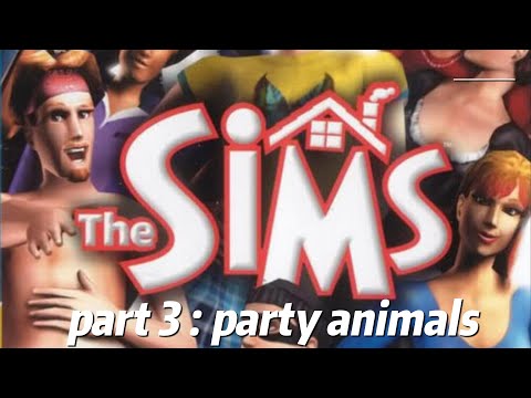 The Sims: Get a Life GameCube, part 3 party animals, Dolphin Emulator Gameplay | 1440p
