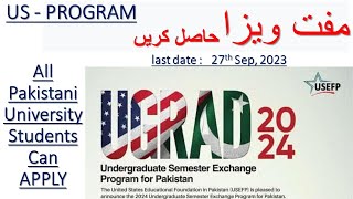 UGRAD 2024 Semester Exchange program for all university ongoing students #vustudents #vu #viral #pak