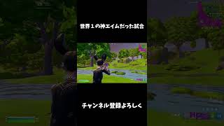 世界１の神エイムだった日【フォートナイト/FORTNITE】