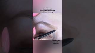 Measure first to extend the brow! #browtips #browsecrets Music: You & MeMusician: @iksonmusic