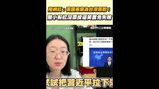 陸網紅：英國表態為台灣而戰！酸小粉紅沒票投還笑罷免失敗