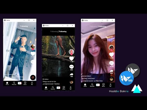 KivyMD TikTok UI Clone - Speed Coding