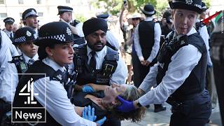 41 people arrested at protest supporting Palestine Action