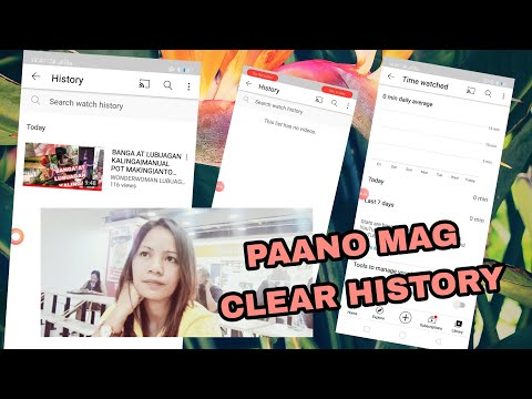 PAANO MAG CLEAR HISTORY|TUTORIAL|CLEAR HISTORY