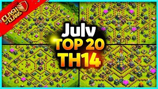 NEW Best INSANE TH14 WAR/TROPHY Base Link (Top20) Clash of Clans - Town Hall 14 War Bases - TH14 Def