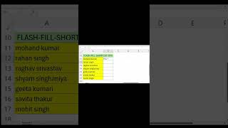 Excel Trick in 20 Sec! #shorts #shortsfeed #shortsyoutube  #shortsbeta