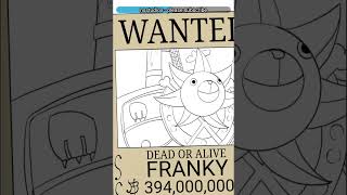 One Piece | Franky | Wanted Poster | DIY | Shorts | Trending #shorts #diy #art #trending