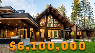 INSIDE AN ULTRA LUXURY MODERN HOUSE TOUR IN TRUCKEE *MUST SEE*
