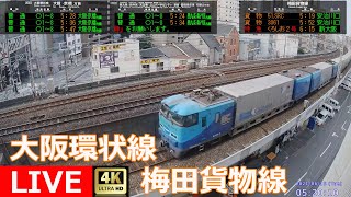 【LIVE】大阪環状線・梅田貨物線ライブカメラ JR West Osaka Loop Line
