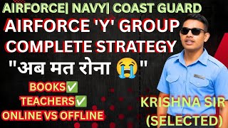 🎯 Airforce Y Group 2025 | Complete Strategy to Crack in First Attempt | Syllabus, Study Plan, Tips