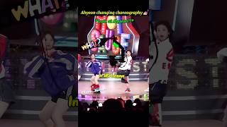 Ahyeon changing the choreography 💅🏼 #babymonster #fyp #ahyeon #shorts