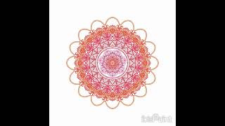 曼荼羅　デジタルアート　2025/07/07  ＃曼荼羅＃マンダラアート＃デジタルアート＃アイビスペイント＃mandala＃mandalaart＃drowning＃degitalart