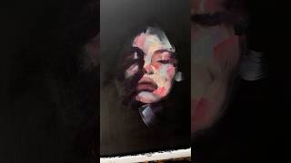 Oil Painting #oilportrait #oilpainting #oilpaint #oilportrait #womanportrait #abstractart