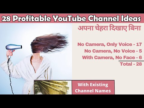 28 Profitable YouTube Channel Ideas without showing face for 2021