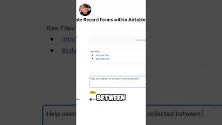 How to Convert an Idea into a Brief in Airtable | Ben Green 🚀 #airtable #automation