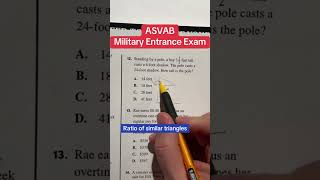 ASVAB Math Arithmetic Reasoning Solutions 12
