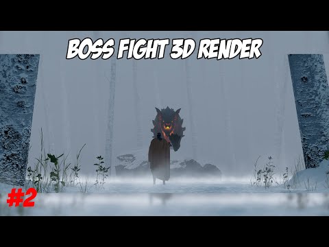 Boss Fight 3d Render Challenge Part #2