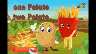 One Potato, Two Potatoes | Count Potatoes! | Happy Kids