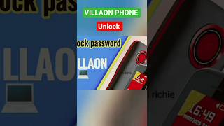 Unlock password VILLAON PHONE use computer 💻 #youtube #mobiletech #infinixsmart #freemobile