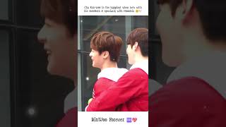 Cha Eun-woo Happiest with Moonbin 🥺🕊️ BinWoo Forever💗✨ #youtubeshorts #shorts