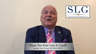 Have You Ever Lost A Case | Personal Injury Law Firm | King Of Prussia
