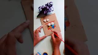 diy valentine's gift❤️😍😍 #diyshort #art #diy #fevicrylmouldit #youtubeshort