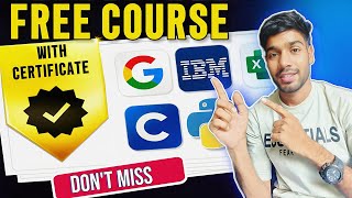 Free Courses with Certificate | Boost Your Job & Exam Preparation 