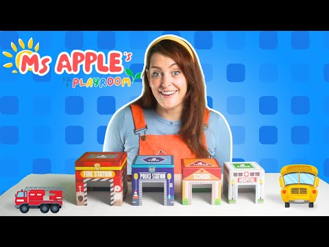 Toddler Learning | Vehicles Toy Play |  Wheels On The Bus | Songs, Counting & Signs