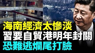 海南自貿港恐成爛尾，中共專家也搖頭；今年前三季度，海南省經濟增長全國墊底；旅游業旺季游客太少，海島一片哀嚎 #看大陸