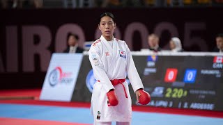 Best Bouts of Karate1Cairo: FEMALE KUMITE -55KG | WORLD KARATE FEDERATION