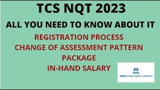 TCS NQT 2023 || DETAILED INFORMATION | BATCH : 2023