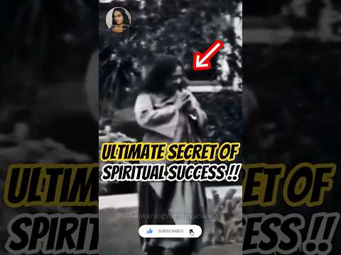 How To Get SPIRITUAL SUCCESS - Paramahansa Yogananda