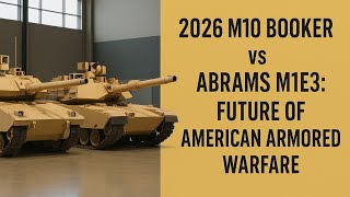 2026 M10 Booker vs Abrams M1E3: Future of American Armored Warfare