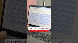 CUET UG 2025 Preparation | Get Your New Year Gift with One Click! 🎁| #cuet2025 #shorts