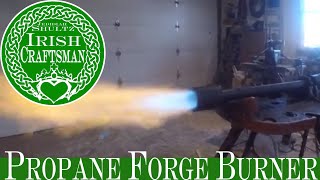 How to Build a Propane Forge Burner: build, design & welding diy IC7